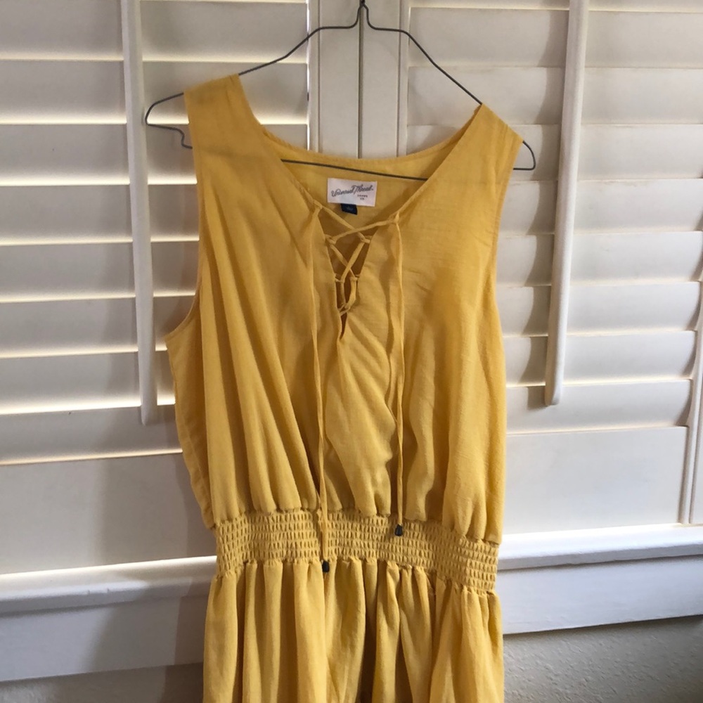 Mustard dress